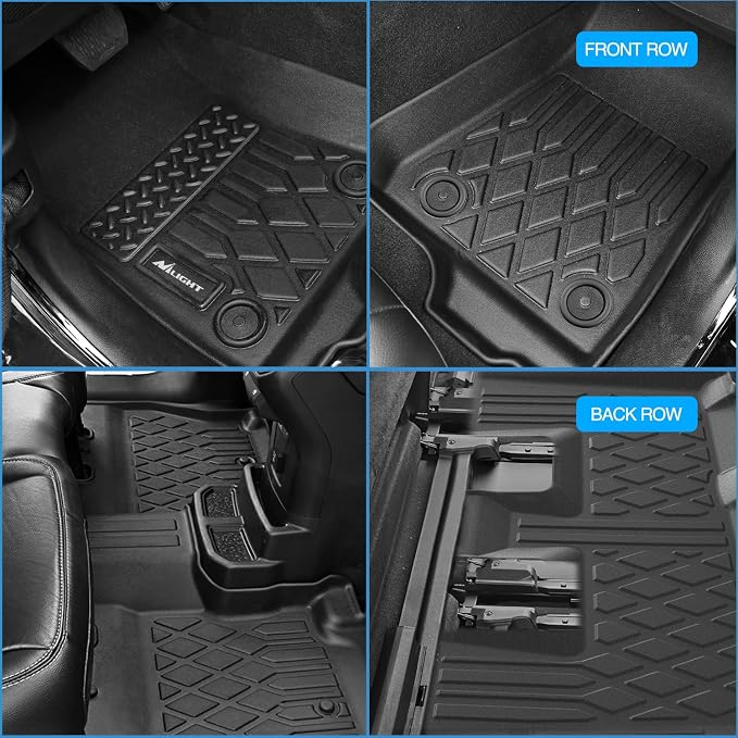 Nilight Floor Mats for Hyundai Santa Cruz 2022 2023 2024 2025 All Weather - Image 7