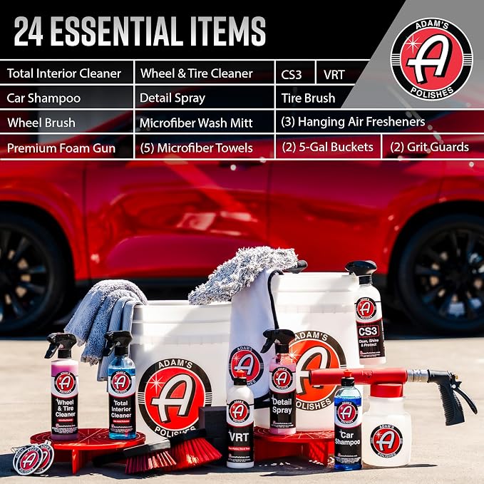 Adam's Essential Car Wash Kit - Image 2