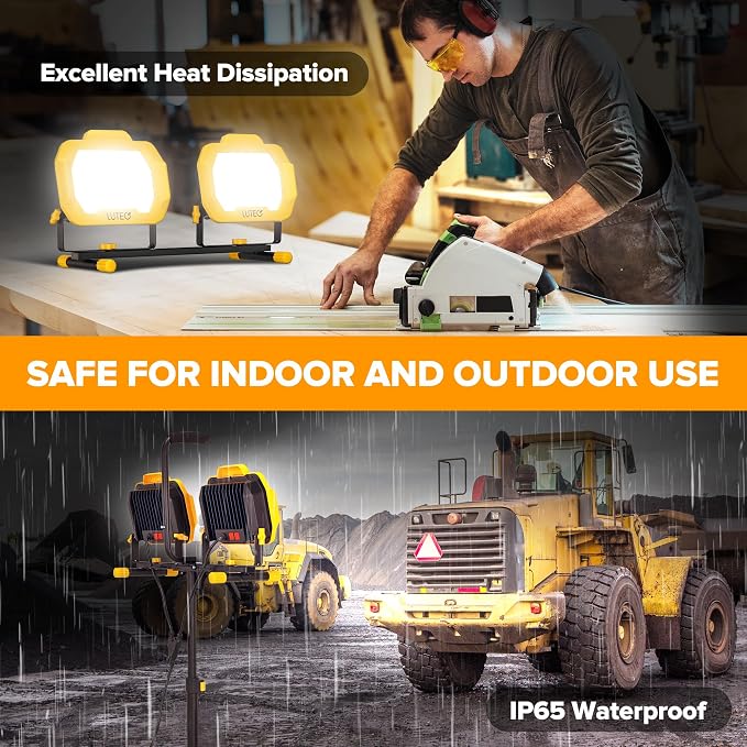 LUTEC 25000 Lumen LED Work Lights - Image 7
