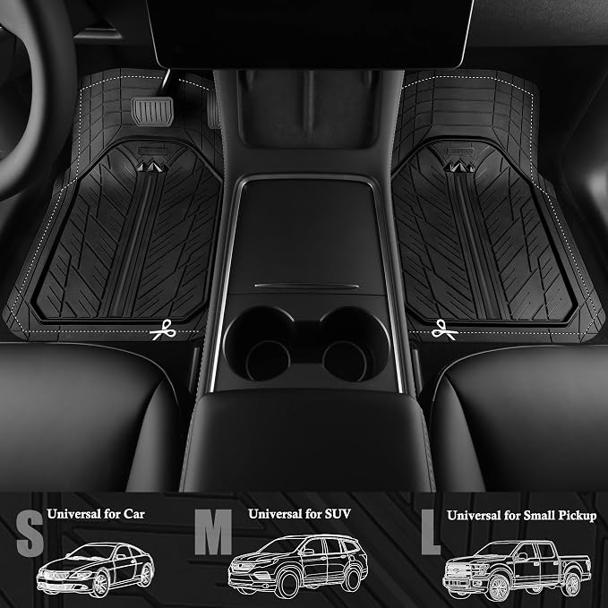 CAR PASS Small DeepDish Floor Mats - Image 2