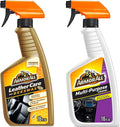 Armor All Car Leather Cleaner Spray, 16 Oz + Multi Purpose Cleaner, Car Cleaner by ArmorAll