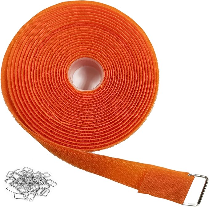 1"x16ft Hook and Loop Straps by YMCRLUX