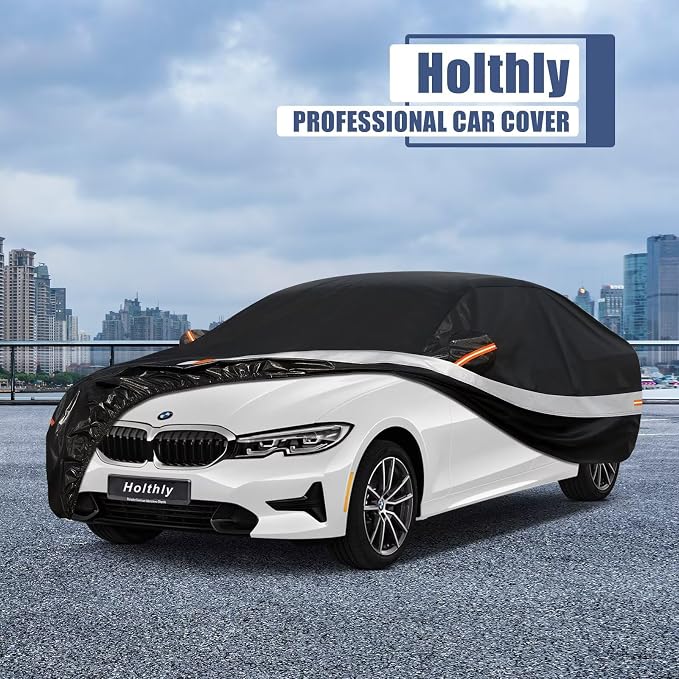 10 Layers Car Cover Custom Fit for BMW 3 Series 320i 328i 330i 335i M340i - Image 7