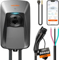 WOLFBOX Level 2 ev Charger 50 Amp J1772, Hardwired ev Charger Level 2 by WOLFBOX