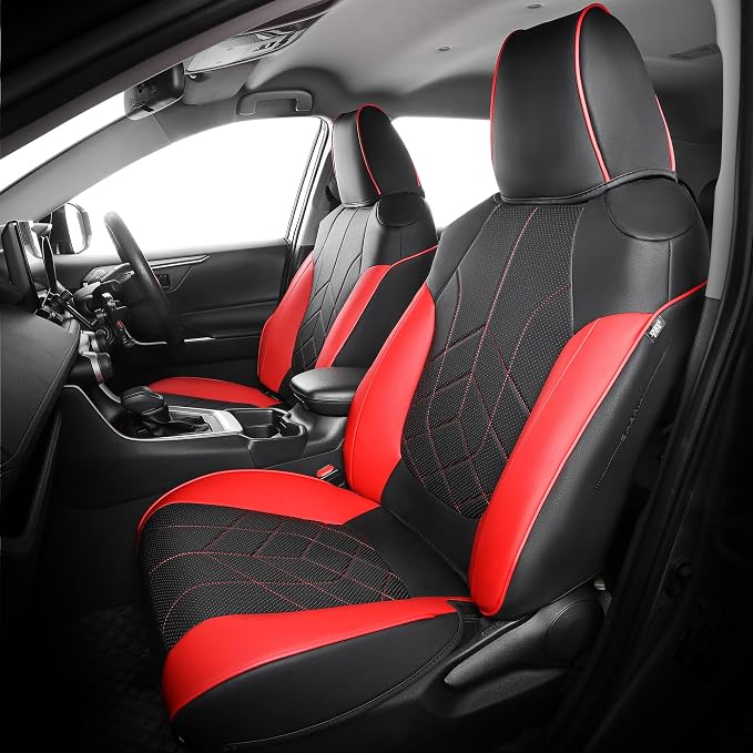 for Toyota RAV4 Seat Covers 2019 2020 2021 2022 2023 2024 2025 RAV 4 Prime & - Image 9