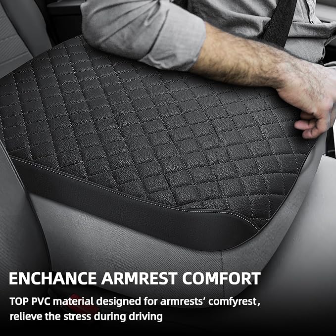 Center Console Cover Fit for 2002-2012 Ram 1500 2500 3500 Jump Seat Console - Image 3