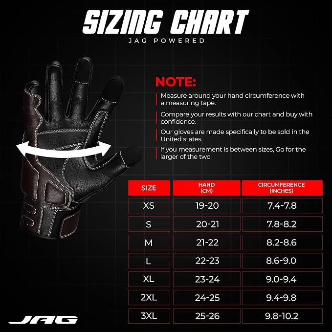 J.A.G. Motorcycle Gloves - Image 4