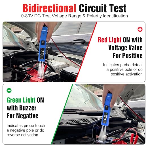 OBDResource Test Light Automotive, Power Circuit Probe Tester, 12V - 24V Car - Image 3