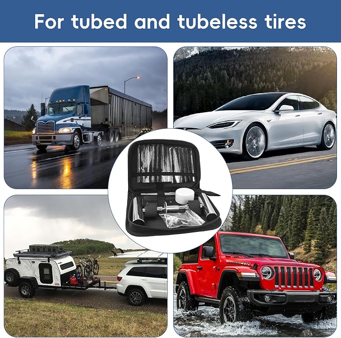 PINKJOY Tire Plug Kit with Plugs 36 Pcs - Image 6