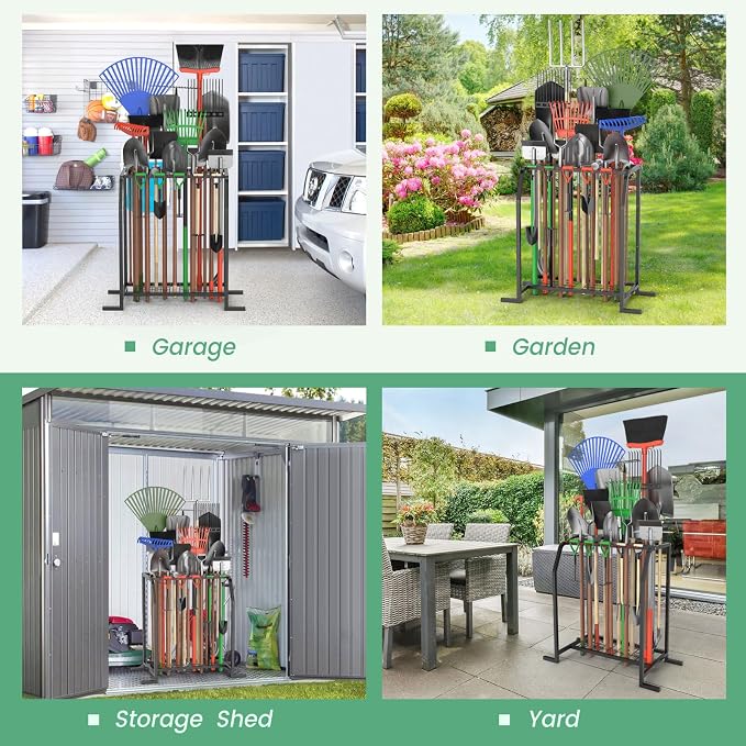 Trieez Extra Large Garden Tool Organizer - Image 6