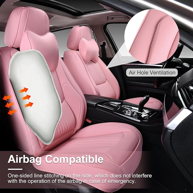 Car Seat Covers Full Set, Front and Rear Seat Covers - Image 6
