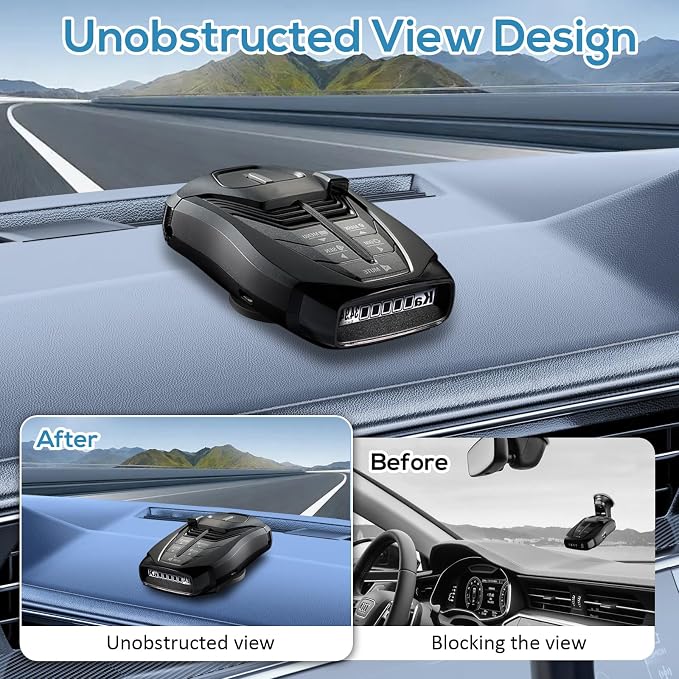 Magnetic Radar Detector Dashboard Mount - Image 2