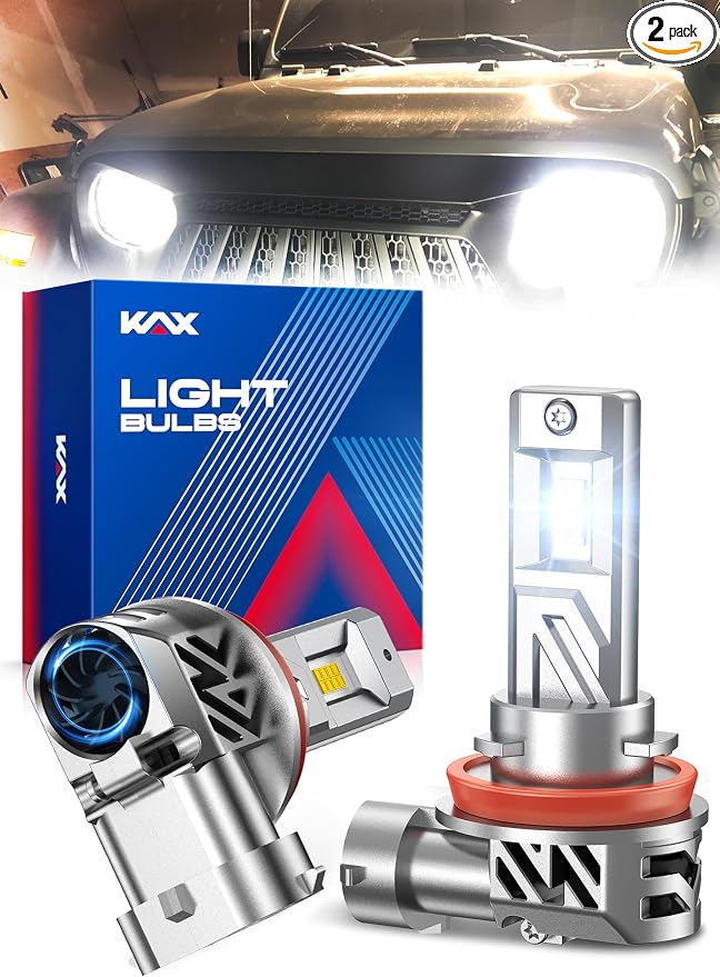 KAX 2025 10X Brightener 9005 Led Bulb by KAX
