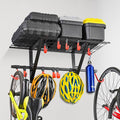 PLKOW Garage Wall Shelving 1 Pack Includes 2 Bike Hooks, Wall Shelves Garage by PLKOW