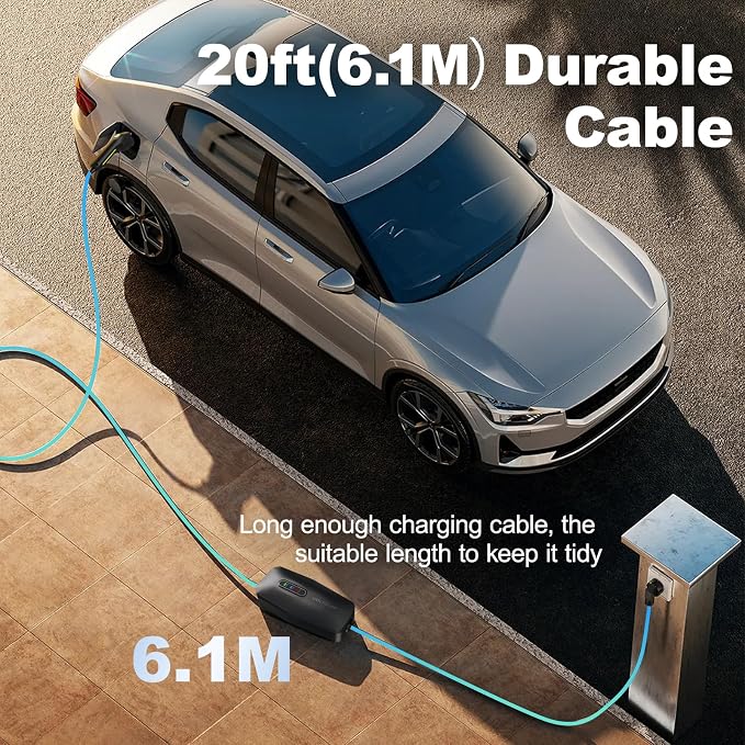 Level 1&2 EV Charger, Electric Vehicle Portable Charger - Image 6