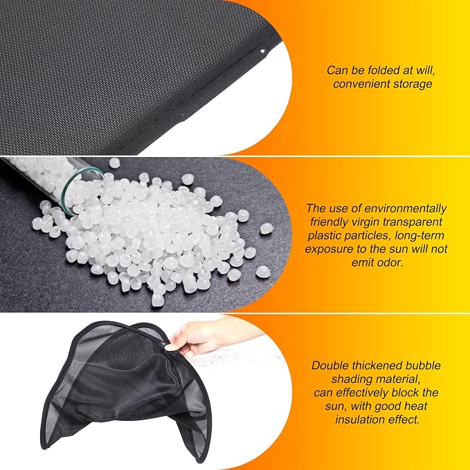 Compatible with INEOS Grenadier 2020-2024 Car Sunroof Sun Shade, Foldable - Image 3