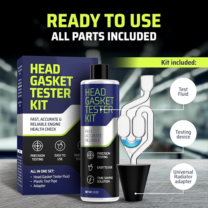 Head Gasket Tester Kit – Over 100 Tests, Complete Combustion Leak Test System - Image 4