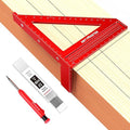 8 inch 3D Multi-Angle Measuring Square Ruler, WT103B High Precision Hole by ArtyMaster