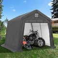 10' x 10' Outdoor Storage Shelter Shed, Portable Storage Shed Heavy Duty by Raysfung
