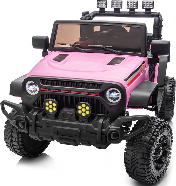 4WD Kids Ride on Car Truck, 12V 7Ah Kids Electric Vehicles Car Ride on Toy by Hikiddo