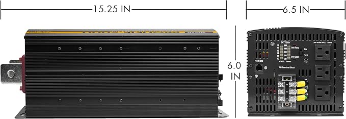Wagan EL3744 12V 5000 Watt Power Inverter - Image 3