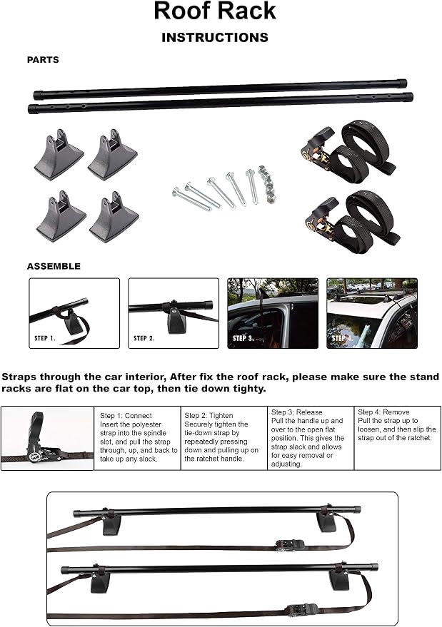 Universal Roof Rack Cross Bars - Image 7