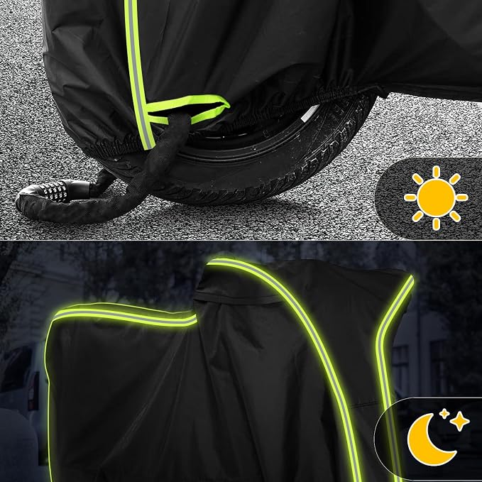 Waterproof Motorcycle Cover for Honda Grom MSX125/Navi/Monkey/2022 Benelli - Image 6