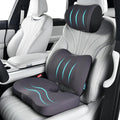 FLORICH 3 PCS Seat Cushion for Carseat Lumbar Support Pillow Car Neck Headrest by FLORICH
