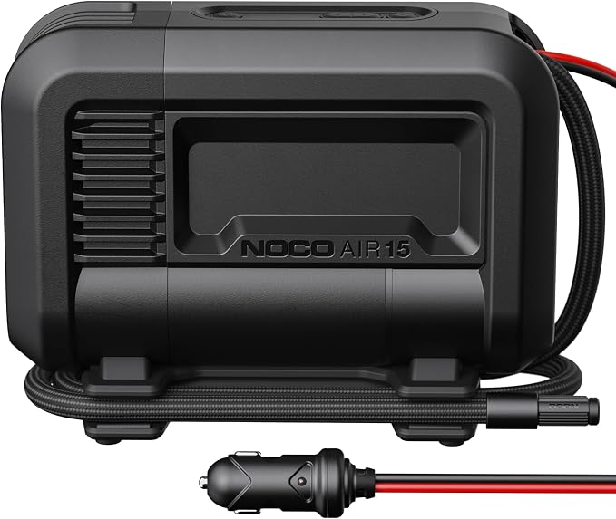 NOCO AIR15: UltraFast 15A Tire Inflator - 12V Portable Air Compressor Pump by NOCO