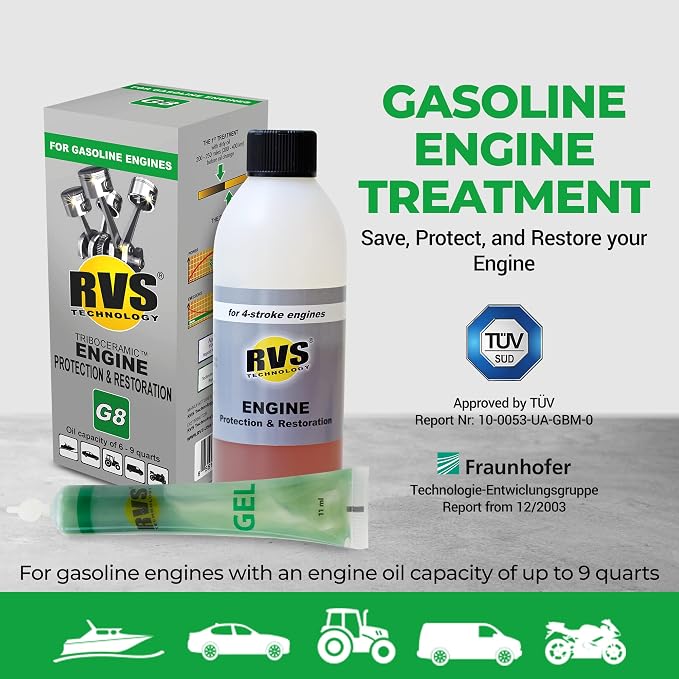 G8 Engine oil Treatment. for Gasoline Engines - Image 2