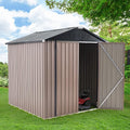 U-MAX 6x6 Storage Sheds & Outdoor Storage, Small Outdoor Storage Garden Outside by U-MAX