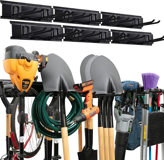 Garage Tool Organizer Wall Mount by Tidyme