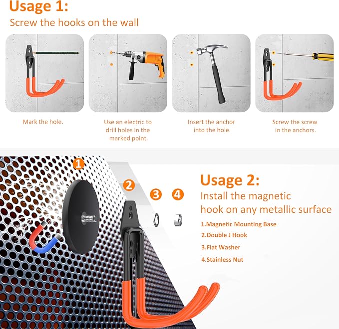 ENUODA Strong Magnetic Hooks Heavy Duty - Image 6