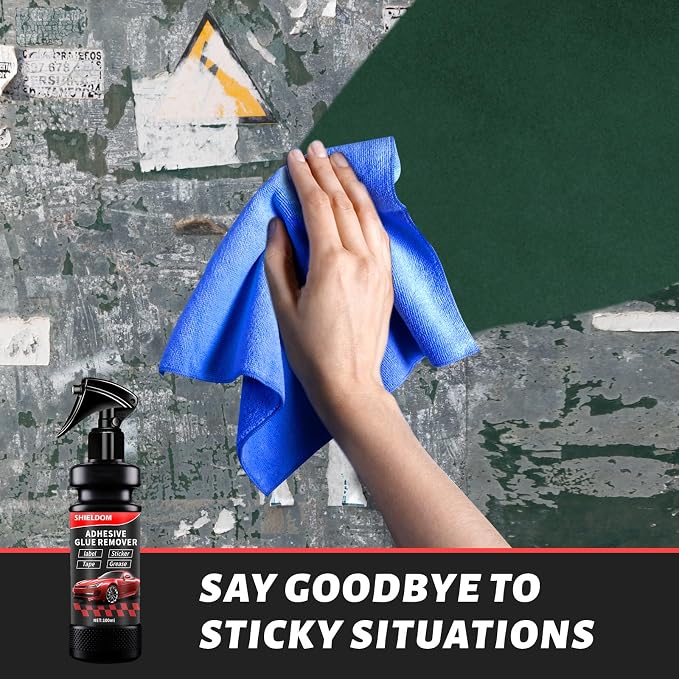 Adhesive Remover, Dissolve & Soften Adhesives on Car Glass & Paint, Easily - Image 2