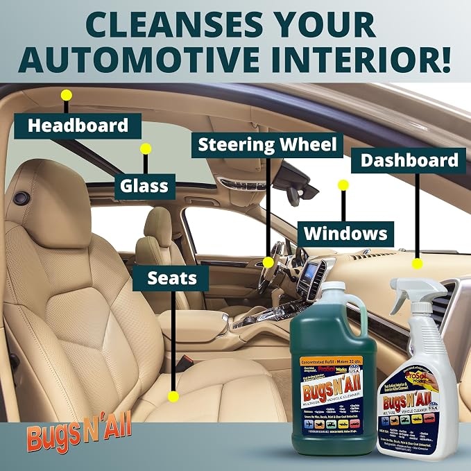 Bugs N’ All Multipurpose Car Cleaner & Degreaser - Image 3