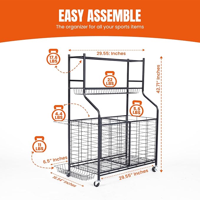 Sports Equipment Organizer - Image 4
