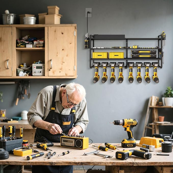 3 Pack Power Tool Organizer Wall Mount - Image 7