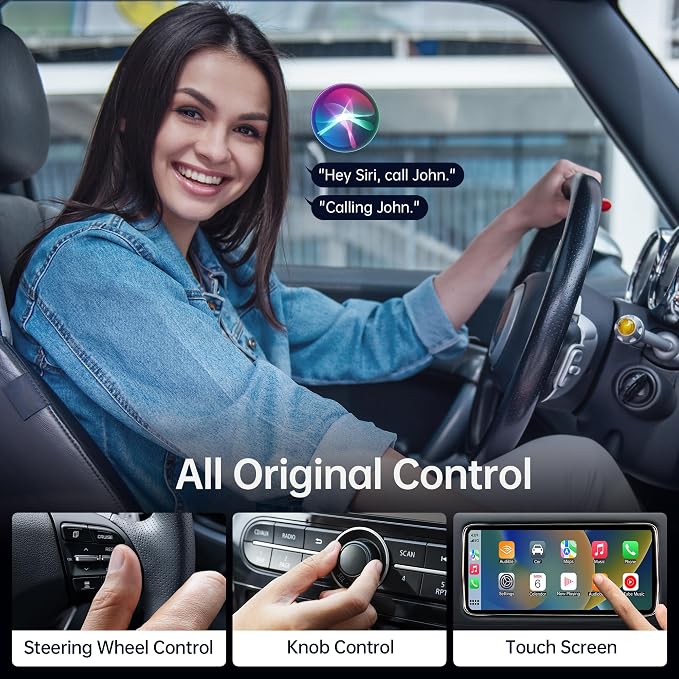 Wireless CarPlay Adapter, Converts Wired to Wireless CarPlay Dongle - Image 7