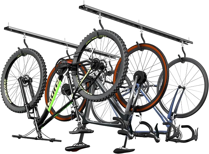 Ultrawall Ceiling Bike Rack for Garage, Indoor Bike Hanger by UltrawallGarageTools