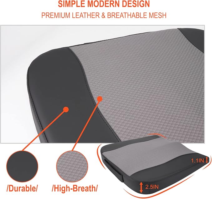 Car Seat Cushion, Comfort Memory Foam Car Cushions - Image 9