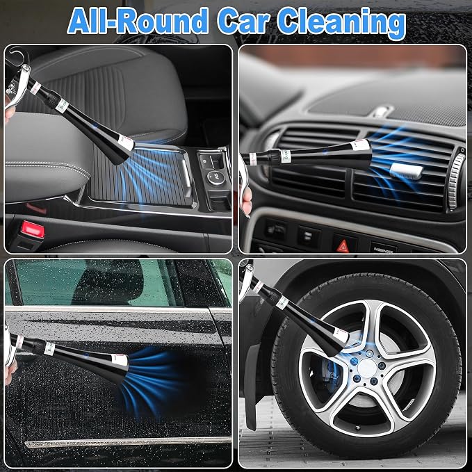 Air Blow Gun Car Detailing Dry Cleaning Gun - Image 6