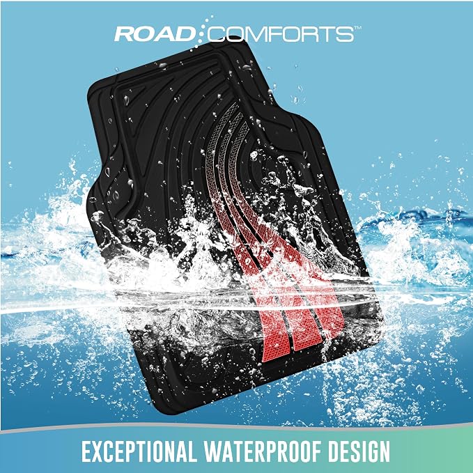 Road Comforts Car Floor Mats Full Set – Front & Rear Car Floor Mats - Image 6