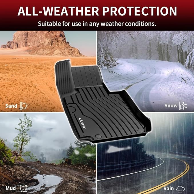 LASFIT Floor Mats & Cargo Mat for Mercedes Benz GLC 2016-2022 GLC300 / GLC350e - Image 7