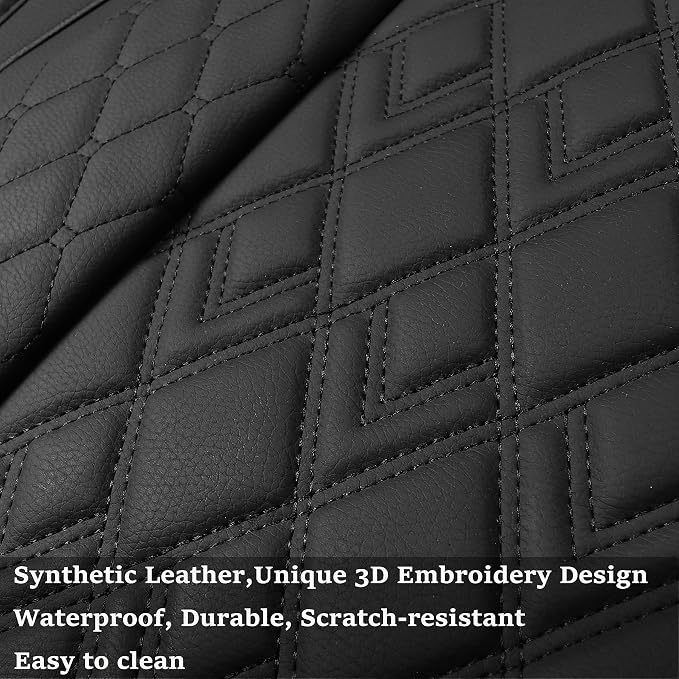 JOJOBAY Car Seat Covers for Dodge Ram 2 Pcs Front, Fit Ram 2009-2025 - Image 6