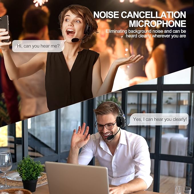Trucker Bluetooth Headset, V5.2 Wireless Headset - Image 5