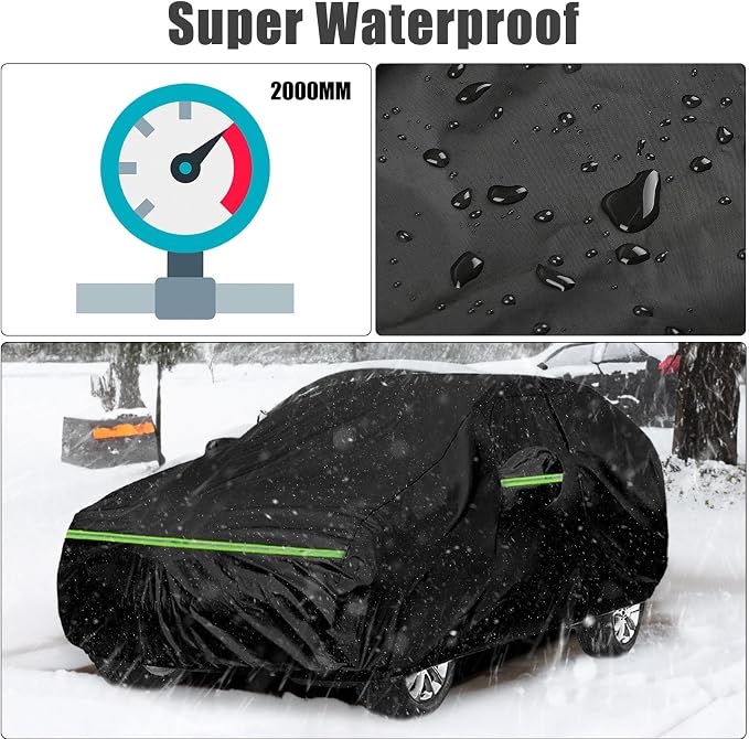Waterproof Car Cover Compatible - Image 2