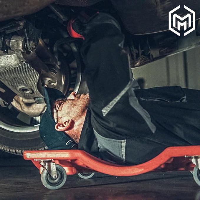 M-AUTO Plastic Rolling Garage Creeper - Image 9