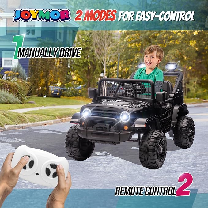 JOYMOR 12V Kids Ride on Truck - Image 3