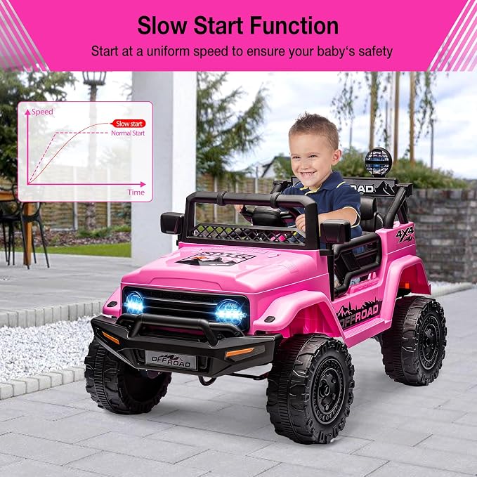 Garvee 12V Kids Ride On Truck Car - Image 3