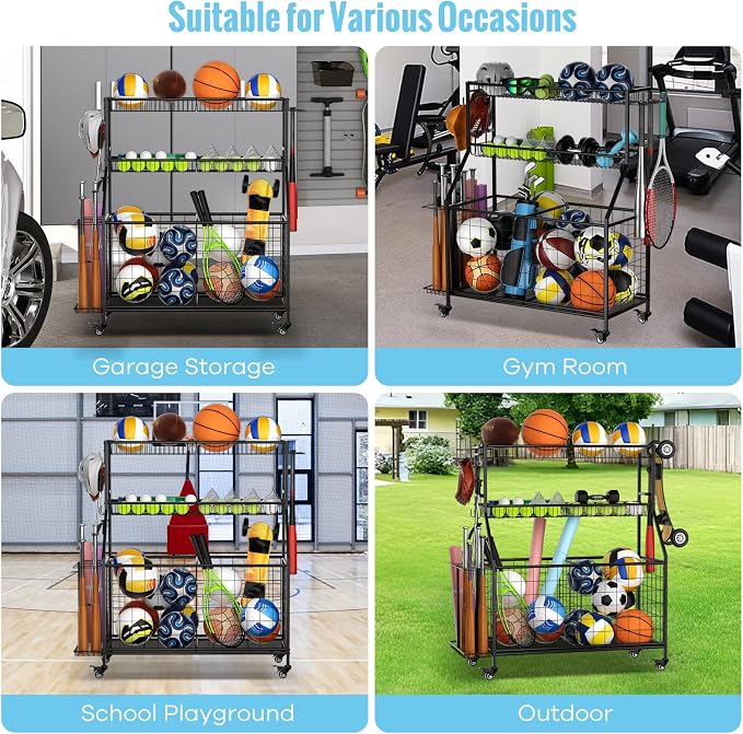 WUC Sports Equipment Organizer - Image 6
